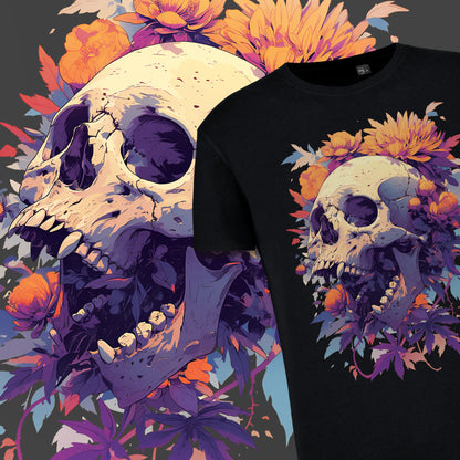 A.A.T. Design unisex póló - Botanic Boneyard