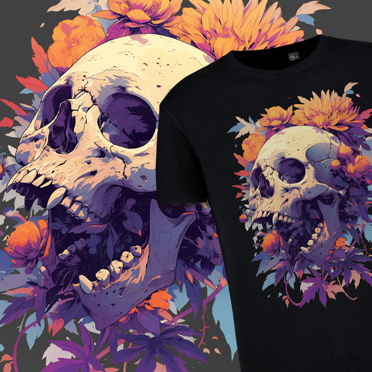 A.A.T. Design unisex póló - Botanic Boneyard