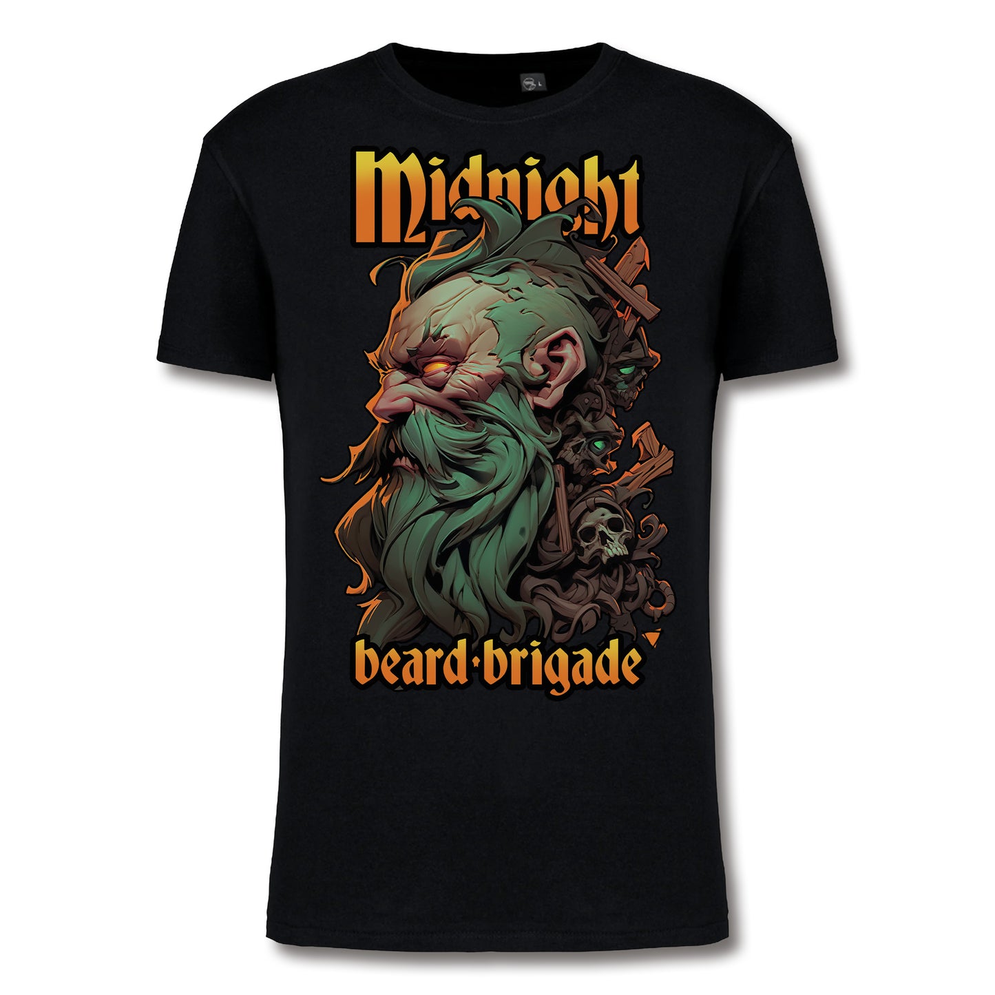 A.A.T. Design unisex póló - Midnight Beard Brigade