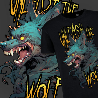 A.A.T. Design unisex póló - Unleash the Wolf